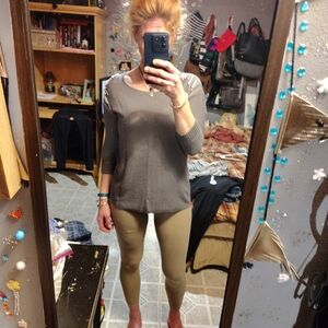 🎈Cato🎈BUY 1 GET 1 FREE🎈Waffle Knit Sweater with Pearl Details Sz S